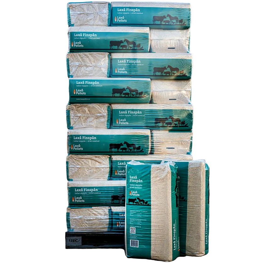 dried sawdust pallet